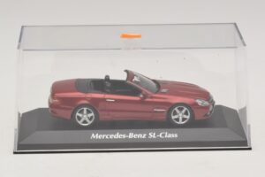Mercedes SL R230 Κόκκινο Μεταλλικό Maxichamps 1:43 940037530 Μέταλλο - εικόνα 4 από 5