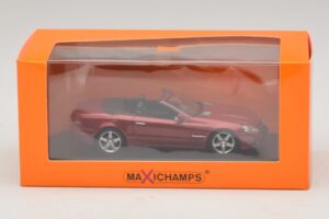 Mercedes SL R230 Κόκκινο Μεταλλικό Maxichamps 1:43 940037530 Μέταλλο - εικόνα 5 από 5