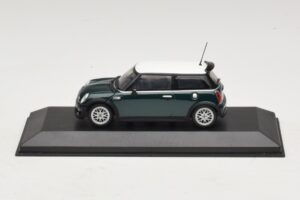 Mini Cooper One R50 Aero Green Με Λευκή Οροφή Minichamps 1:43 MINI011 Μέταλλο