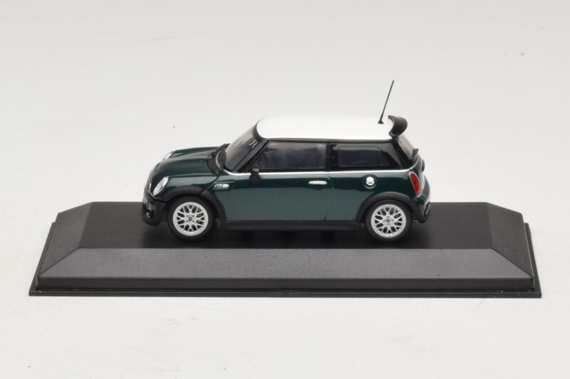 Mini Cooper One R50 Aero Green Με Λευκή Οροφή Minichamps 1:43 MINI011 Μέταλλο