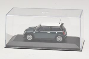 Mini Cooper One R50 Aero Green Με Λευκή Οροφή Minichamps 1:43 MINI011 Μέταλλο - εικόνα 4 από 5