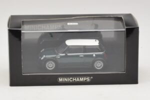 Mini Cooper One R50 Aero Green Με Λευκή Οροφή Minichamps 1:43 MINI011 Μέταλλο - εικόνα 5 από 5
