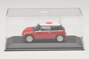 Mini Cooper One R50 Κόκκινο Με Ιαπωνική Σημαία Minichamps 1:43 MINI034 Μέταλλο - εικόνα 4 από 5