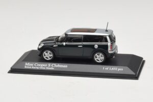 Mini Cooper S Clubman R55 Πράσινο Ασημί Minichamps 1:43 431138670 Μέταλλο