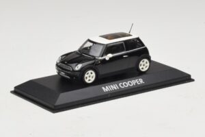 Mini Cooper S R53 Μαύρο Με Πανοραμική Οροφή Minichamps 1:43 MINI022 Μέταλλο - εικόνα 2 από 4