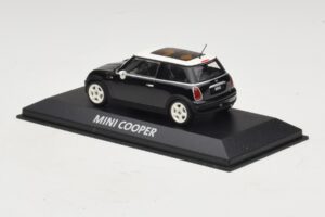 Mini Cooper S R53 Μαύρο Με Πανοραμική Οροφή Minichamps 1:43 MINI022 Μέταλλο - εικόνα 3 από 4