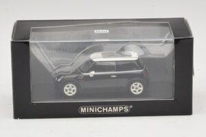 Mini Cooper S R53 Μαύρο Με Πανοραμική Οροφή Minichamps 1:43 MINI022 Μέταλλο - εικόνα 4 από 4