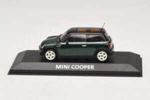Mini Cooper S R53 Σκούρο Πράσινο Με Μαύρη Οροφή Minichamps 1:43 MINI023 Μέταλλο