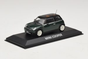 Mini Cooper S R53 Σκούρο Πράσινο Με Μαύρη Οροφή Minichamps 1:43 MINI023 Μέταλλο - εικόνα 2 από 5