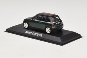 Mini Cooper S R53 Σκούρο Πράσινο Με Μαύρη Οροφή Minichamps 1:43 MINI023 Μέταλλο - εικόνα 3 από 5