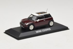 Mini Cooper S R53 Σκούρο Κόκκινο Με Πανοραμική Οροφή Minichamps 1:43 MINI019 Μέταλλο - εικόνα 2 από 4
