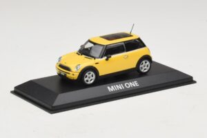 Mini Cooper S R53 Liquid Yellow Με Πανοραμική Οροφή Minichamps 1:43 MINI013 Μέταλλο - εικόνα 2 από 4