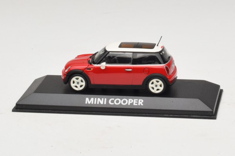 Mini Cooper S R53 Κόκκινο Με Πανοραμική Οροφή Minichamps 1:43 MINI024 Μέταλλο