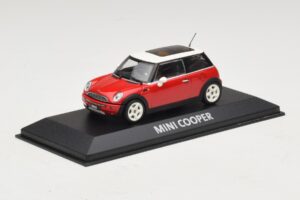 Mini Cooper S R53 Κόκκινο Με Πανοραμική Οροφή Minichamps 1:43 MINI024 Μέταλλο - εικόνα 2 από 5