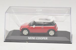 Mini Cooper S R53 Κόκκινο Με Πανοραμική Οροφή Minichamps 1:43 MINI024 Μέταλλο - εικόνα 4 από 5
