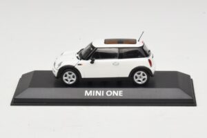 Mini Cooper S R53 Λευκό Με Πανοραμική Οροφή Minichamps 1:43 MINI020 Μέταλλο