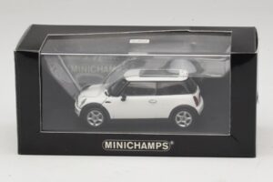 Mini Cooper S R53 Λευκό Με Πανοραμική Οροφή Minichamps 1:43 MINI020 Μέταλλο - εικόνα 5 από 5