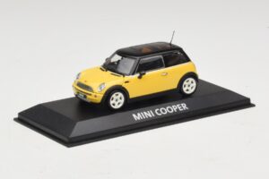 Mini Cooper S R53 Κίτρινο Με Μαύρη Οροφή Minichamps 1:43 MINI031 Μέταλλο - εικόνα 2 από 4