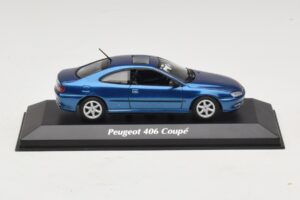 Peugeot 406 Κουπέ Μπλε Μεταλλικό Maxichamps 1:43 940112620 Μέταλλο