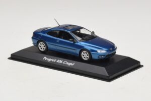 Peugeot 406 Κουπέ Μπλε Μεταλλικό Maxichamps 1:43 940112620 Μέταλλο - εικόνα 3 από 5