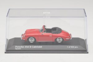 Porsche 356 B Καμπριολέ Κόκκινο Minichamps 1:43 400064331 Μέταλλο - εικόνα 4 από 5