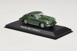 Porsche 356C Carrera 2 Σκούρο Πράσινο Maxichamps 1:43 940062360 Μέταλλο - εικόνα 3 από 5