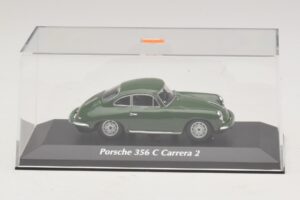 Porsche 356C Carrera 2 Σκούρο Πράσινο Maxichamps 1:43 940062360 Μέταλλο - εικόνα 4 από 5