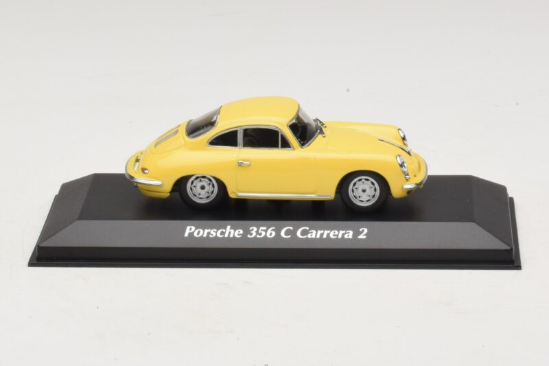 Porsche 356C Carrera 2 Κίτρινο Maxichamps 1:43 940062361 Μέταλλο