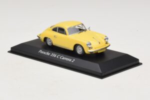 Porsche 356C Carrera 2 Κίτρινο Maxichamps 1:43 940062361 Μέταλλο - εικόνα 3 από 5