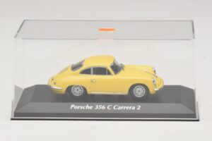 Porsche 356C Carrera 2 Κίτρινο Maxichamps 1:43 940062361 Μέταλλο - εικόνα 4 από 5