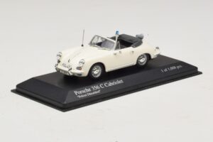 Porsche 356C Καμπριολέ Polizei Dusseldorf Minichamps 1:43 430062391 Μέταλλο - εικόνα 2 από 5