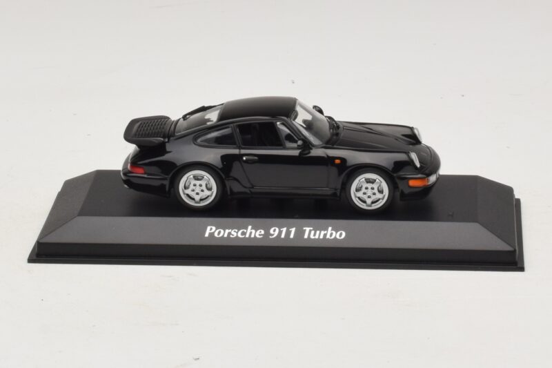 Porsche 911 964 Turbo Μαύρο Maxichamps 1:43 940069101 Μέταλλο