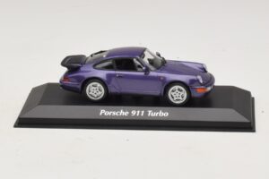Porsche 911 964 Turbo Μωβ Μεταλλικό Maxichamps 1:43 940069100 Μέταλλο