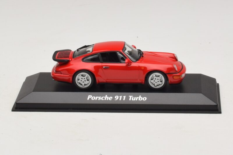 Porsche 911 964 Turbo Κόκκινο Maxichamps 1:43 940069102 Μέταλλο