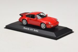 Porsche 911 964 Turbo Κόκκινο Maxichamps 1:43 940069102 Μέταλλο - εικόνα 3 από 5