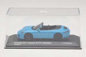 Porsche 911 991.1 Carrera 4 GTS Καμπριολέ Μπλε Minichamps 1:43 410067332 Μέταλλο - εικόνα 4 από 5