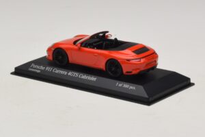 Porsche 911 991.1 Carrera 4 GTS Καμπριολέ Πορτοκαλί Minichamps 1:43 410067331 Μέταλλο - εικόνα 3 από 5