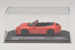 Porsche 911 991.1 Carrera 4 GTS Καμπριολέ Πορτοκαλί Minichamps 1:43 410067331 Μέταλλο - εικόνα 4 από 5