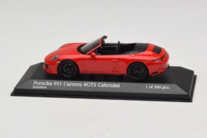 Porsche 911 991.1 Carrera 4 GTS Καμπριολέ Κόκκινο Minichamps 1:43 410067330 Μέταλλο