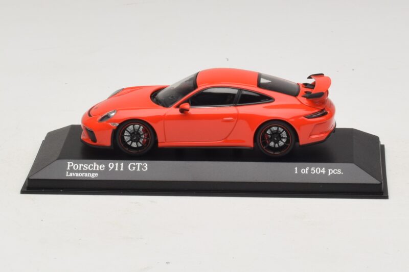 Porsche 911 991.1 GT3 Πορτοκαλί Minichamps 1:43 410066024 Μέταλλο