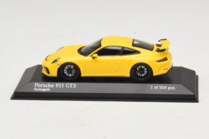 Porsche 911 991.1 GT3 Κίτρινο Minichamps 1:43 410066020 Μέταλλο