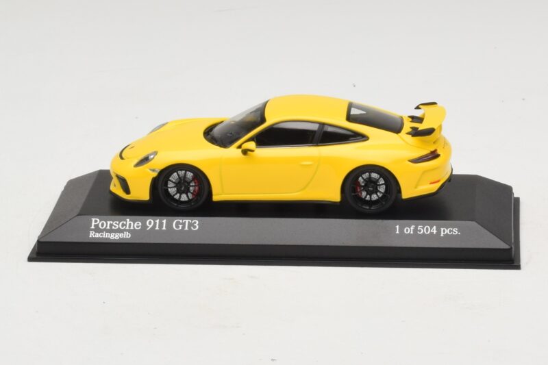 Porsche 911 991.1 GT3 Κίτρινο Minichamps 1:43 410066020 Μέταλλο