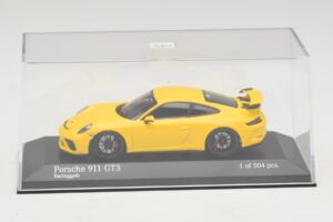 Porsche 911 991.1 GT3 Κίτρινο Minichamps 1:43 410066020 Μέταλλο - εικόνα 4 από 5