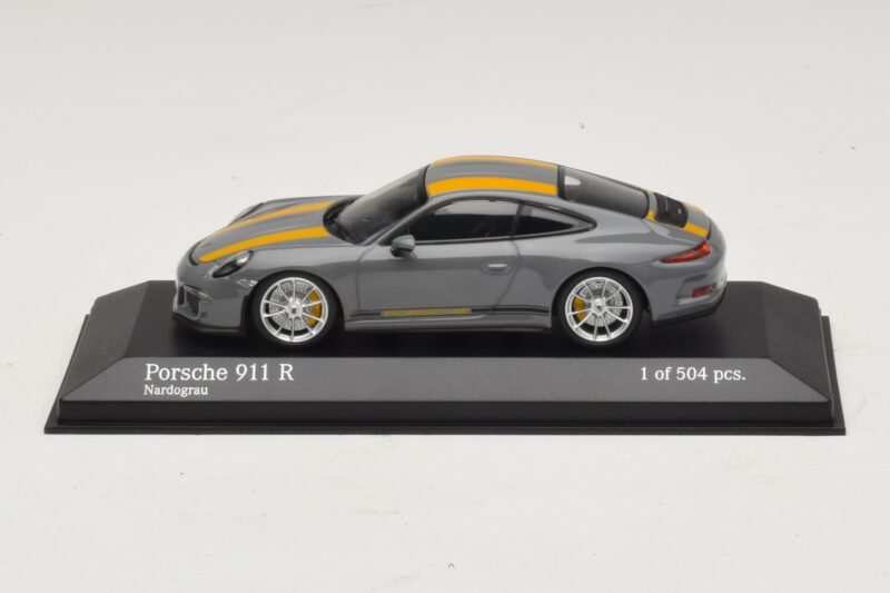 Porsche 911 991.1 R Γκρι Minichamps 1:43 410066232 Μέταλλο