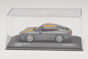 Porsche 911 991.1 R Γκρι Minichamps 1:43 410066232 Μέταλλο - εικόνα 4 από 5