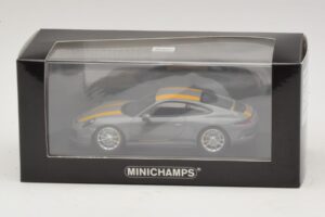 Porsche 911 991.1 R Γκρι Minichamps 1:43 410066232 Μέταλλο - εικόνα 5 από 5