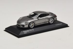 Porsche 911 991.1 R Ασημί Minichamps 1:43 410066224 Μέταλλο - εικόνα 2 από 5