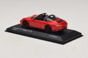 Porsche 911 991.1 Targa 4 GTS Κόκκινο Minichamps 1:43 410067340 Μέταλλο - εικόνα 3 από 5