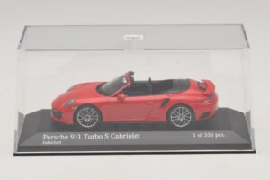 Porsche 911 991.1 Turbo S Καμπριολέ Κόκκινο Minichamps 1:43 410067180 Μέταλλο - εικόνα 4 από 5