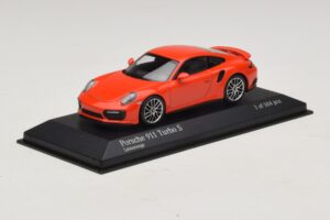 Porsche 911 991.1 Turbo S Πορτοκαλί Minichamps 1:43 410067171 Μέταλλο - εικόνα 2 από 5